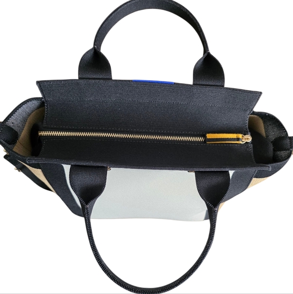 Rothy’s The Handbag in Piano Keys  Black Portobello - Picture 11 of 17